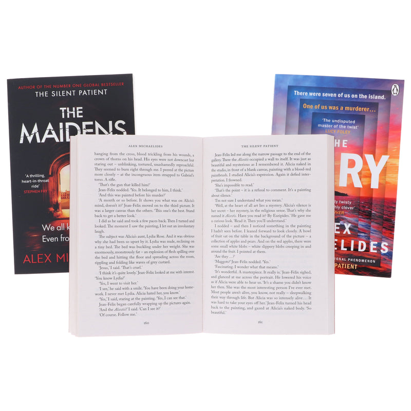 Alex Michaelides Thriller 3 Books Collection Set - Fiction - Paperback Fiction Various