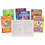 The Breakfast Club Adventures Series By Marcus Rashford Illustrated 7 Books Collection Set - Ages 8-11 - Paperback 9-14 Macmillan