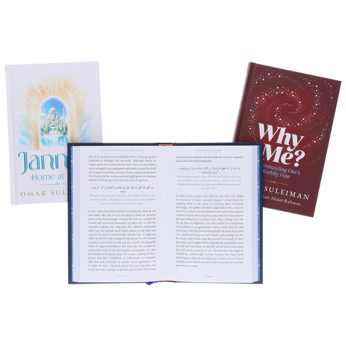 Judgement Day, Jannah & Why Me?: By Omar Suleiman 3 Books Collection Set - Non Fiction - Hardback Non-Fiction Kube Publishing