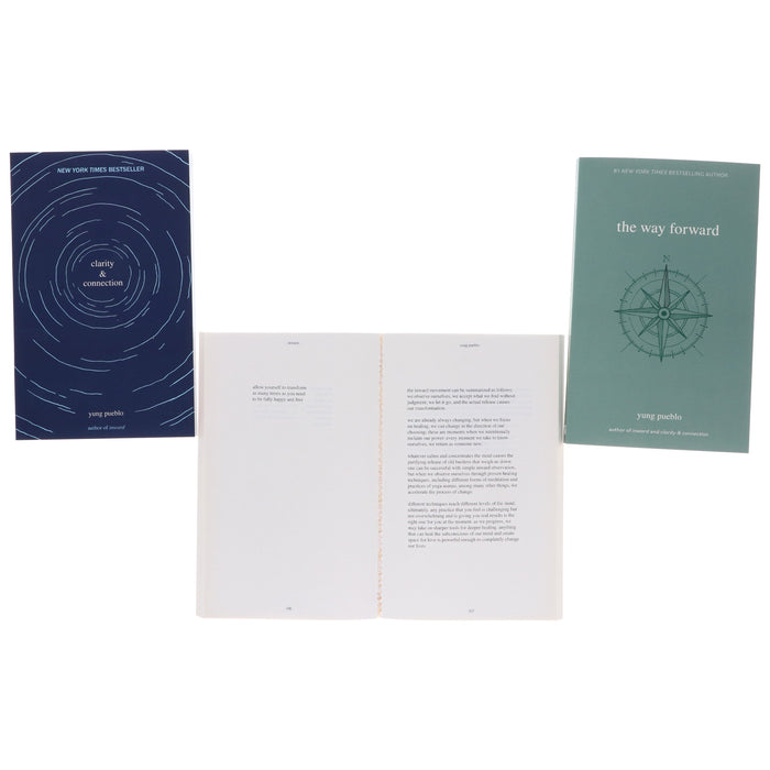 The Inward Trilogy By Yung Pueblo 3 Books Collection Set - Non Fiction - Paperback Non-Fiction Andrews McMeel Publishing