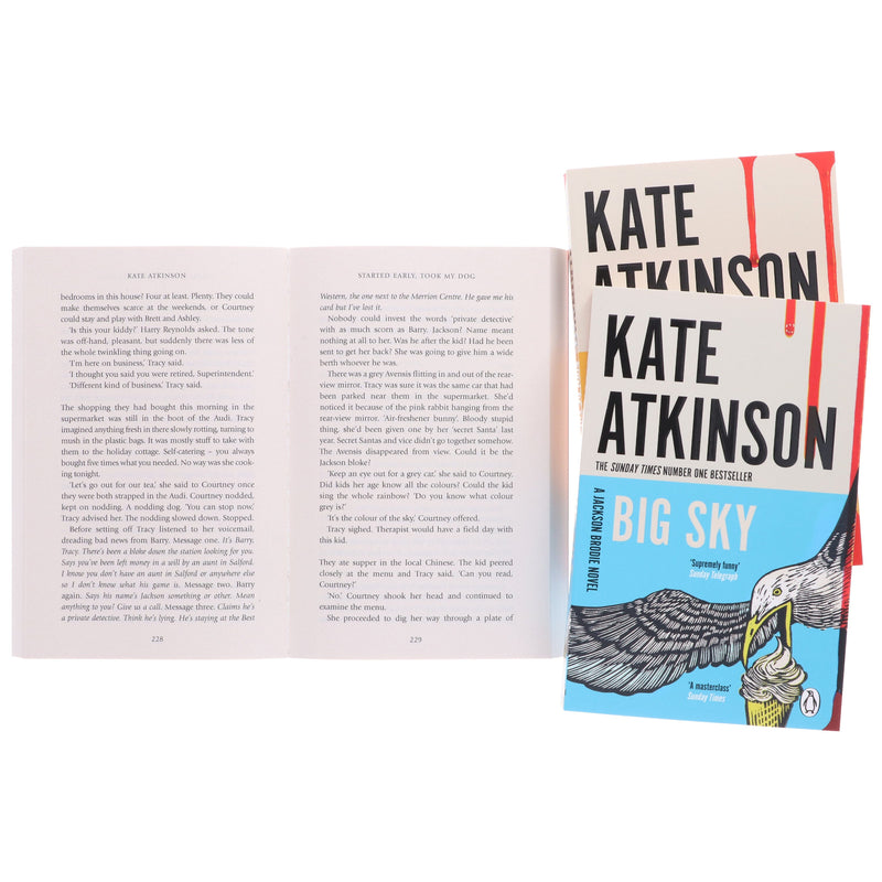 Jackson Brodie Series (Book 4-6) By Kate Atkinson: 3 Books Collection Set - Fiction - Paperback Fiction Penguin