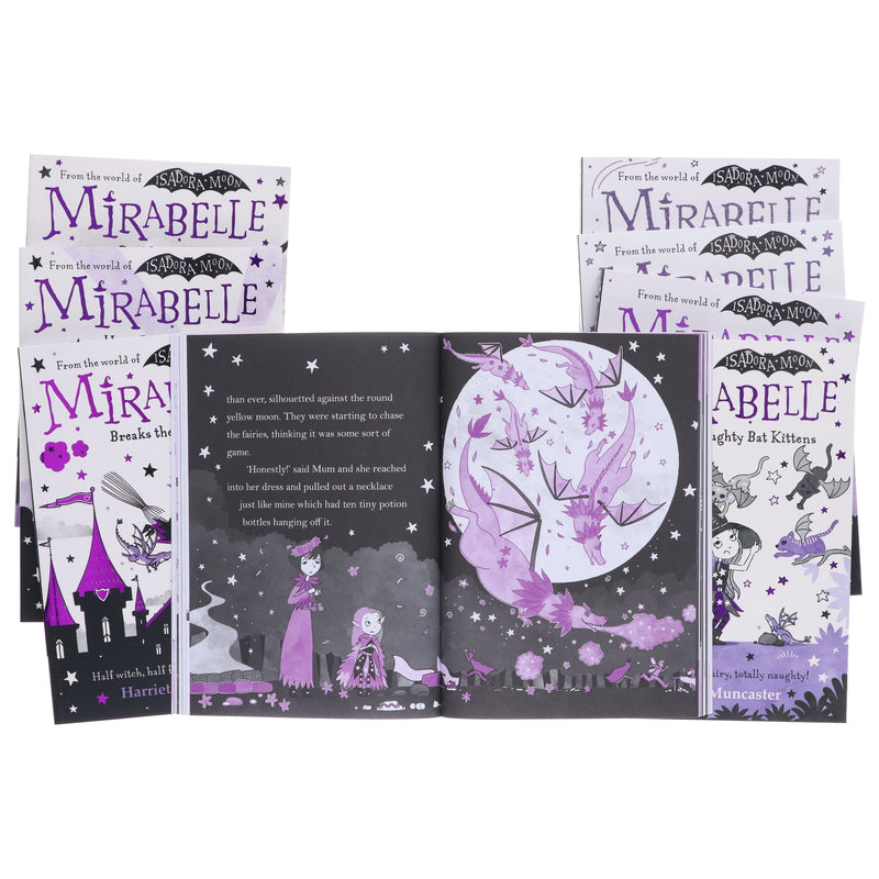Mirabelle by Harriet Muncaster 8 Books Collection Set (Isadora Moon) - Ages 5-7 - Paperback 5-7 Oxford University Press