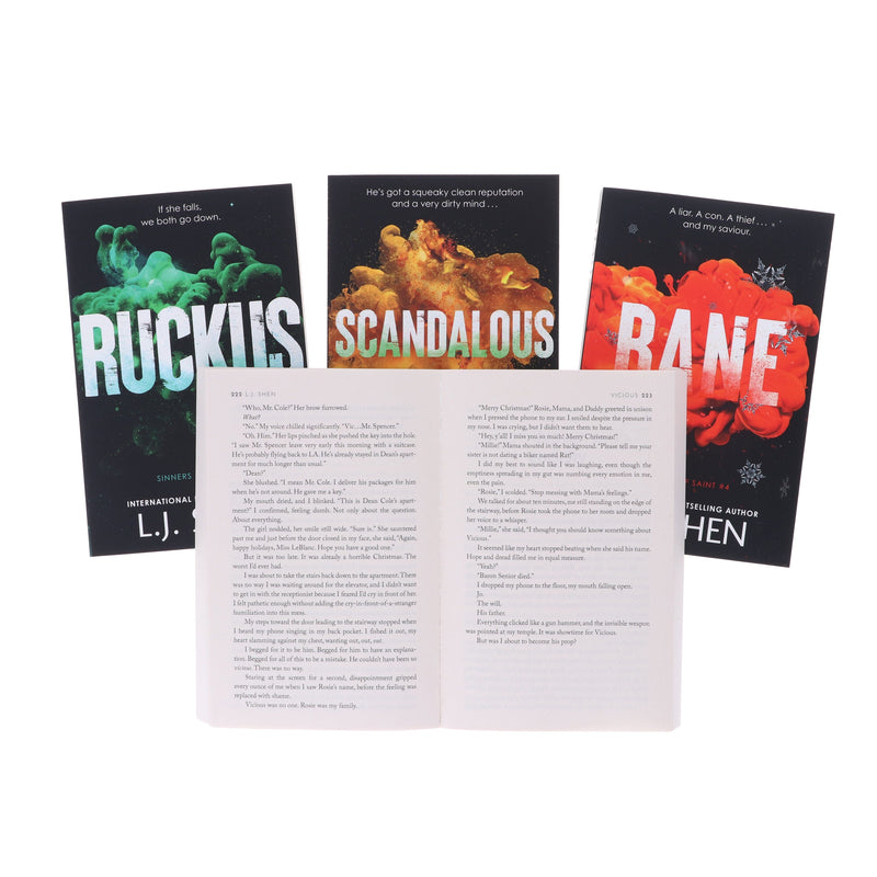 Sinners of Saint Series by L.J. Shen 4 Books Collection Set - Fiction - Paperback Fiction Hachette