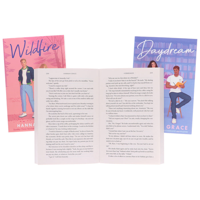 The Maple Hills Series By Hannah Grace (Icebreaker, Wildfire & Daydream) 3 Books Collection Set - Fiction - Paperback Fiction Simon & Schuster