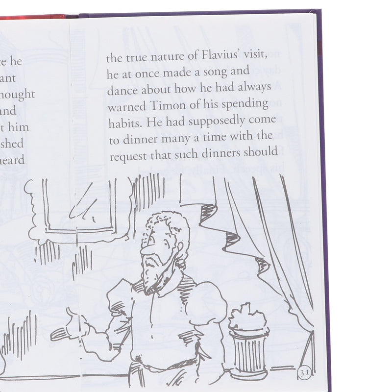 Timon of Athens: A Shakespeare Illustrated Children's Story Book - Ages 7-9 - Hardback 7-9 Sweet Cherry Publishing