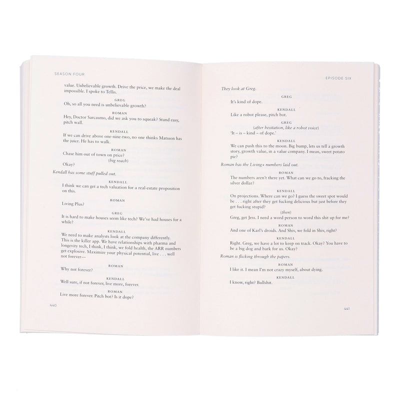 Succession: The Complete Scripts Season 1-4 By Jesse Armstrong 4 Books Collection Set - Fiction - Paperback Fiction Faber & Faber