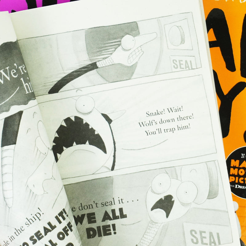 The Bad Guys Episodes 1-16 by Aaron Blabey 8 Books Collection Set - Ages 7-9 - Paperback 7-9 Scholastic