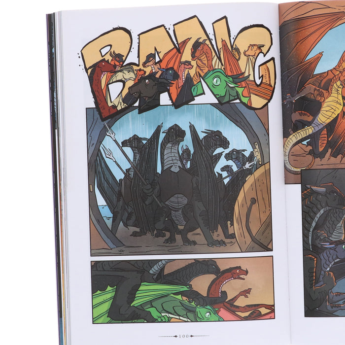 Wings of Fire The Graphic Novels 4 Books Collection Box Set By Tui T. Sutherland - Ages 8-12 - Paperback 9-14 Scholastic