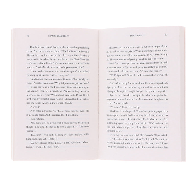 A Stormlight Archive Novella by Brandon Sanderson 2 Books Set - Fiction - Paperback Fiction Hachette/Titan