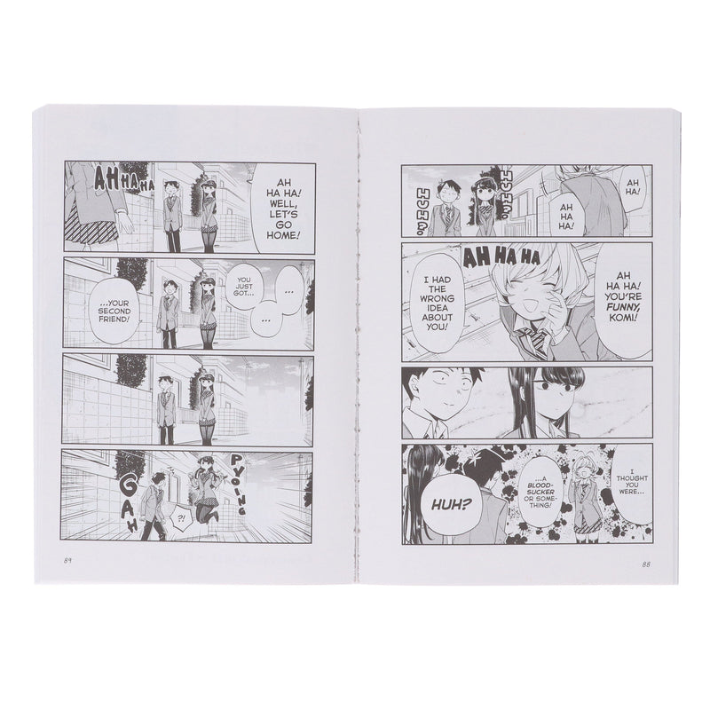 Komi Can't Communicate (Volumes 1-4) by Tomohito Oda 4 Books Collection Box Set (Includes Double-Sided Poster)- Manga - Paperback Graphic Novels Viz Media, LLC