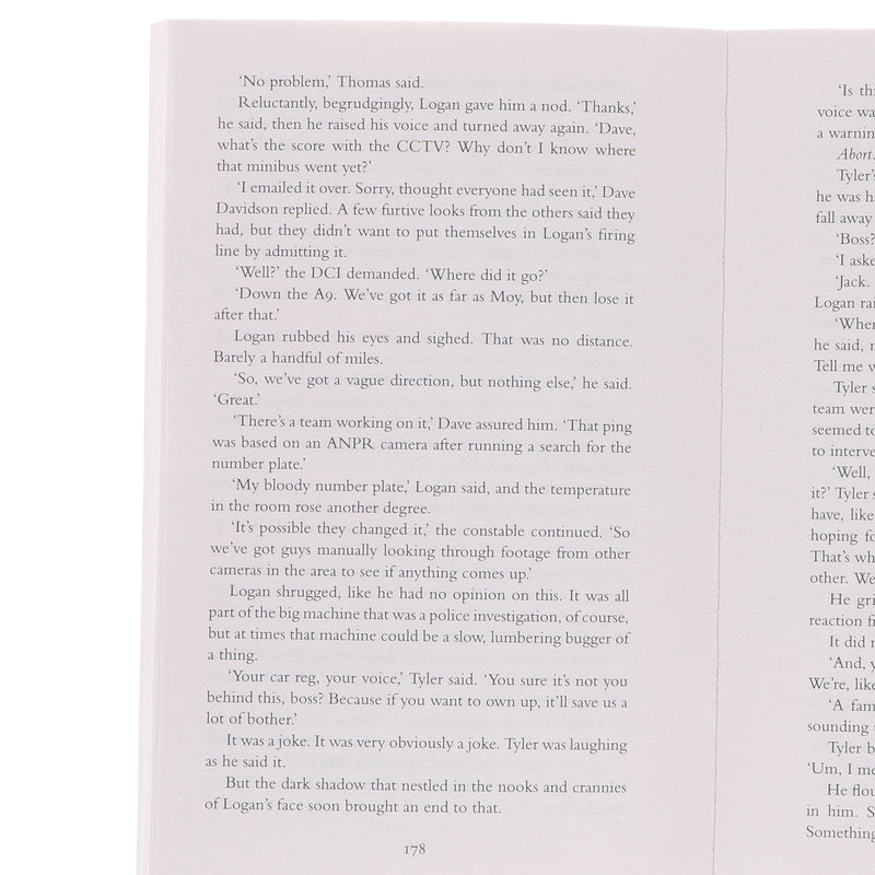 DCI Logan Crime Thrillers (Book 17-20) by JD Kirk 4 Books Collection Set - Fiction - Paperback Fiction Zertex Crime