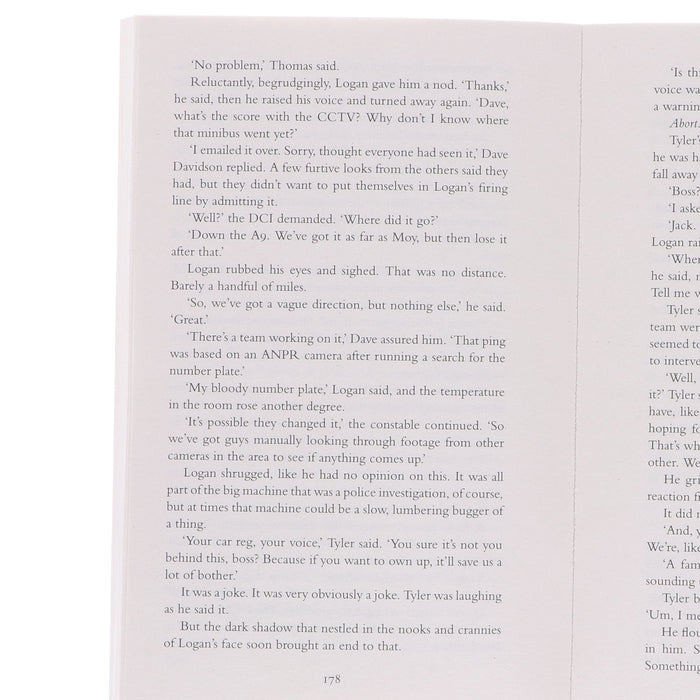 DCI Logan Crime Thrillers (Book 17-20) by JD Kirk 4 Books Collection Set - Fiction - Paperback Fiction Zertex Crime