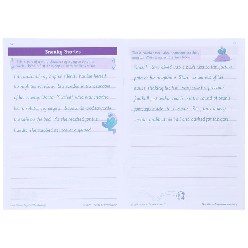 CGP KS2 (Year 5) Targeted Question and Practice Bundle 4 Books Collection Set - Ages 9-10 - Paperback 9-14 Coordination Group Publications Ltd (CGP)