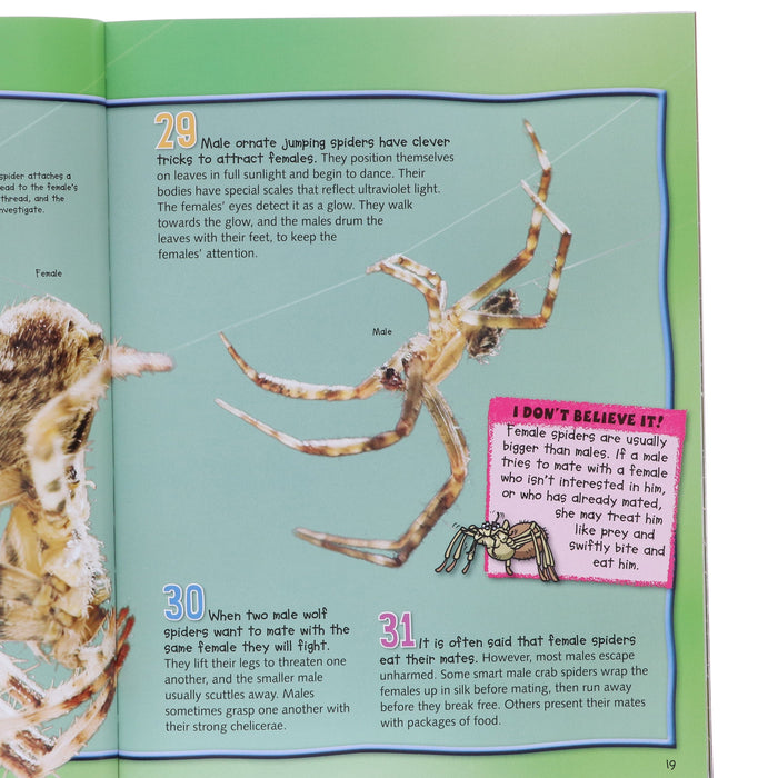 100 Facts Series by Steve Parker & Others 10 Books Collection Set - Ages 7+ - Paperback 7-9 Miles Kelly Publishing Ltd