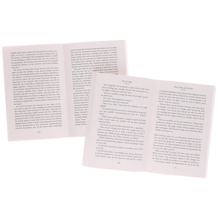 British Spy & Mystery Crime Series Bundle by Ann Granger & Charles Cumming: 10 Book Set – Fiction – Paperback Fiction Various