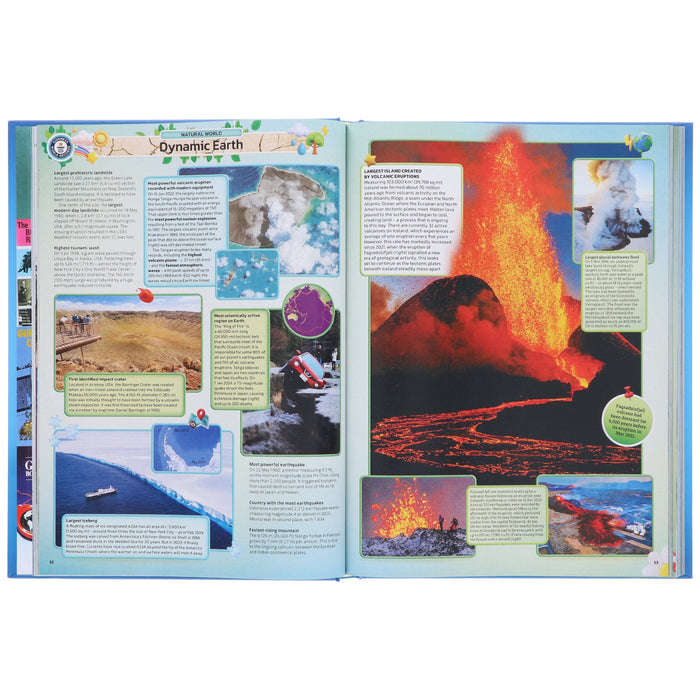 Guinness World Records 2025 (70th Anniversary Edition) - Ages 7+ - Hardcover Non-Fiction Guinness World Records Limited