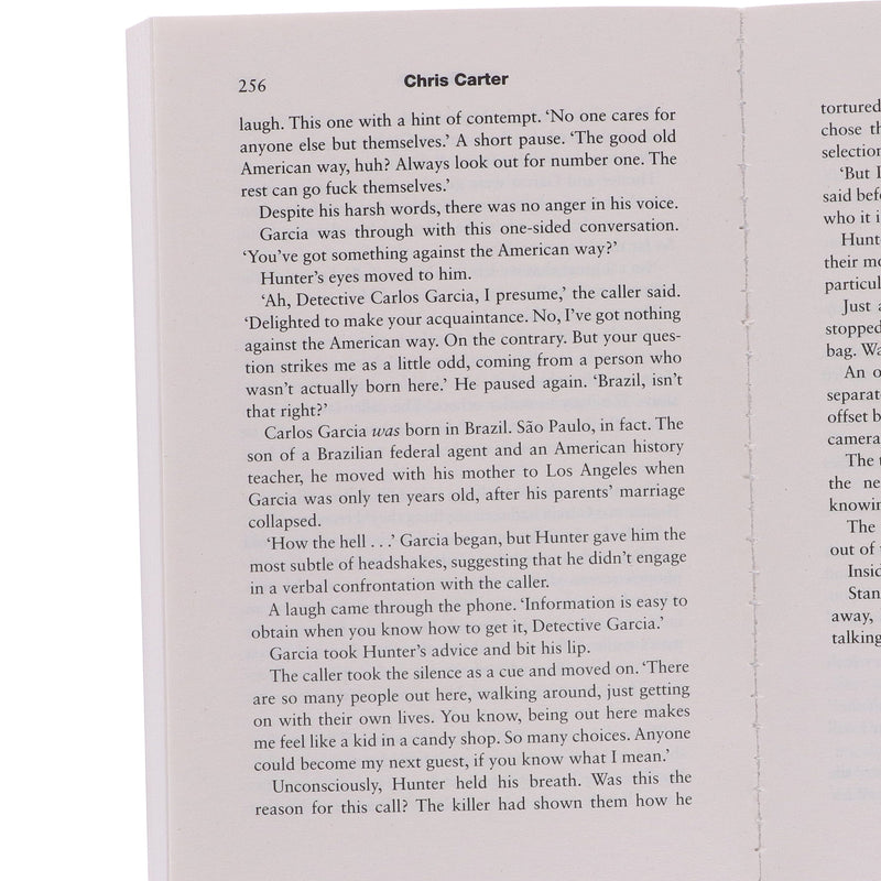 Robert Hunter Series Vol. 1-5 by Chris Carter 5 Books Collection Set - Fiction - Paperback Fiction Simon & Schuster
