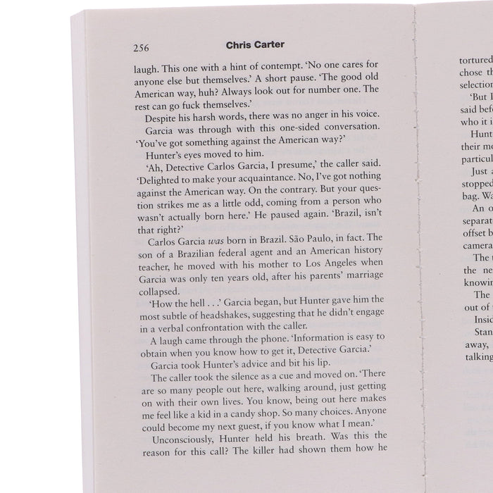 Robert Hunter Series Vol. 1-5 by Chris Carter 5 Books Collection Set - Fiction - Paperback Fiction Simon & Schuster