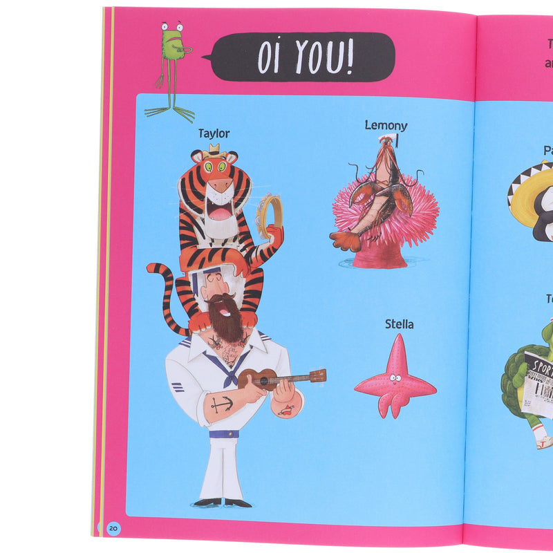 Oi Frog and Friends Series By Kes Gray Illustrated 8 Picture Books Collection Set - Ages 2-6 - Paperback 0-5 Hachette UK