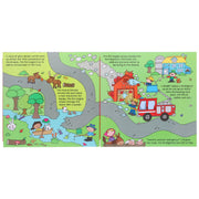 Convertible Fire Engine – Great Value Sit In Fire Engine, Interactive Playmat & Fun Storybook By Amy Johnson - Ages 2+ - Board Book 5-7 Miles Kelly Publishing Ltd