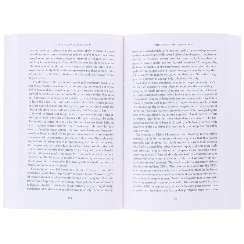 Thinking, Fast and Slow & The Psychology of Stupidity by Daniel Kahneman & Jean-Francois Marmion 2 Books Collection Set - Non Fiction - Paperback Non-Fiction penguin/Macmillan