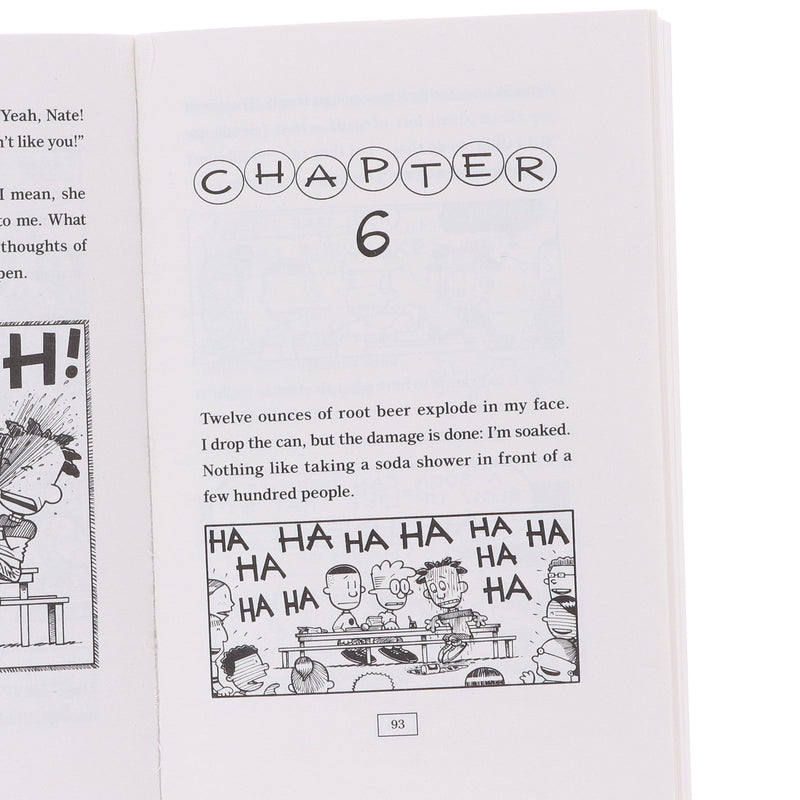 The Big Nate Collection Series by Lincoln Peirce 8 Books Box Set - Ages 9-14 - Paperback 9-14 HarperCollins Publishers
