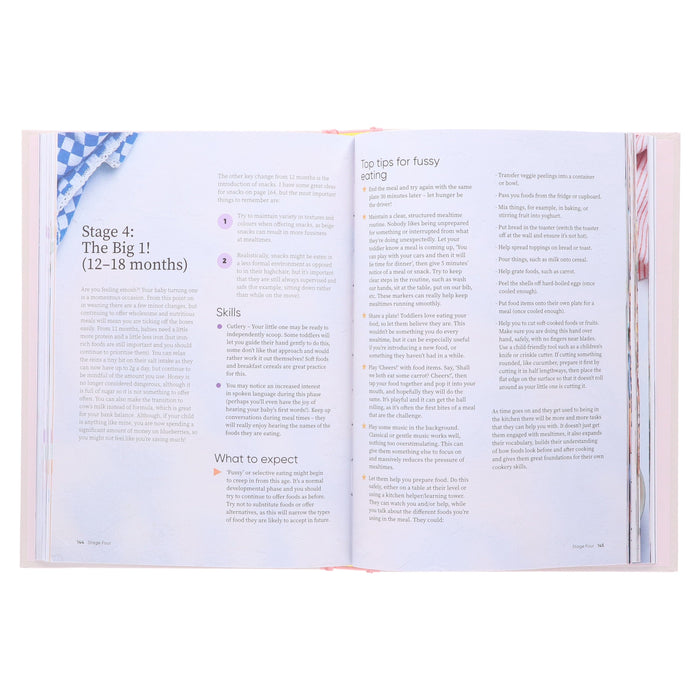 Moon & Rue by Sian Radford: Baby-Led Weaning Made Easy: Includes 70 Nutritious Weaning Recipes for 6-18+ Months - Non Fiction - Hardback Non-Fiction Hachette