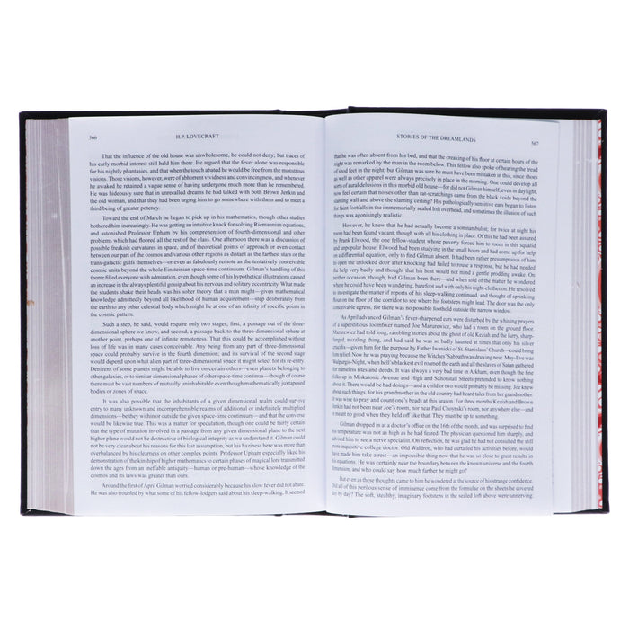 Tales of Horror By H. P. Lovecraft - Fiction - Leather Bound Fiction Wilco Books