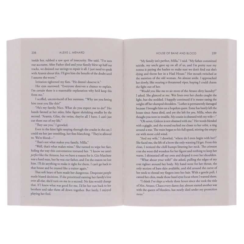 Vows of Vengeance Series by Alexis L. Menard 2 Books Collection Set - Fiction - Paperback Fiction Second Sky