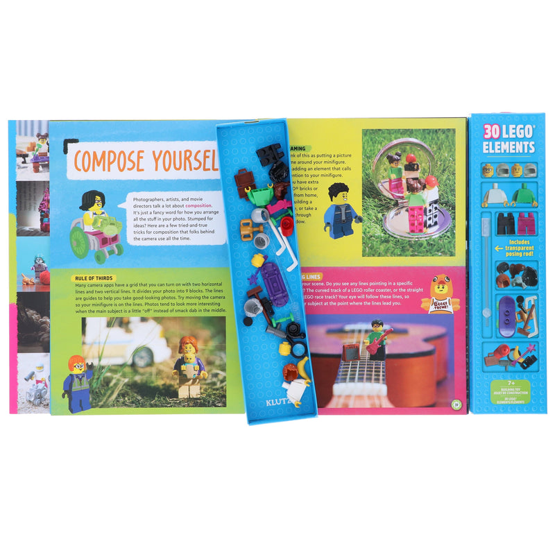 LEGO Minifigure Photography: Photo Tricks For Your Bricks! - Ages 7-10 - Hardback 7-9 Klutz, Scholastic