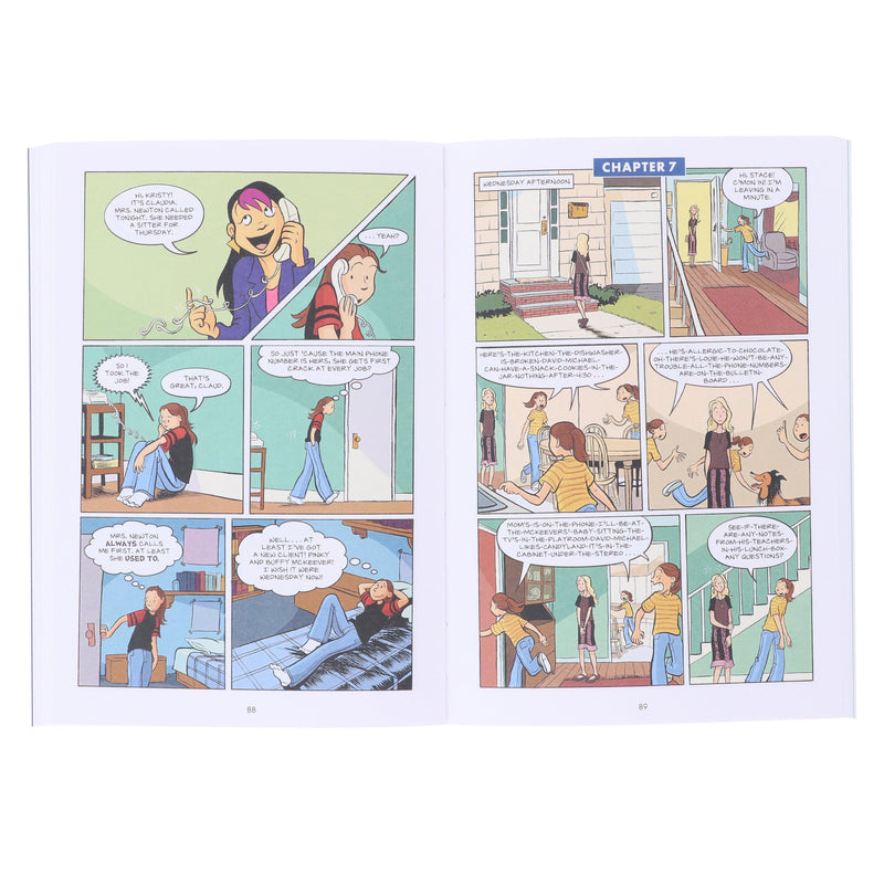 The Baby-Sitters Club by Ann M. Martin: Graphic Novels 1-7 Box Set - Ages 9+ - Paperback 9-14 Scholastic