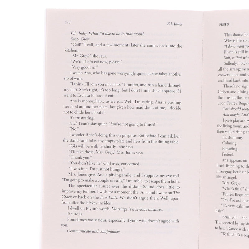 E L James 4 Books Collection Set - Fiction - Paperback Fiction Arrow Books