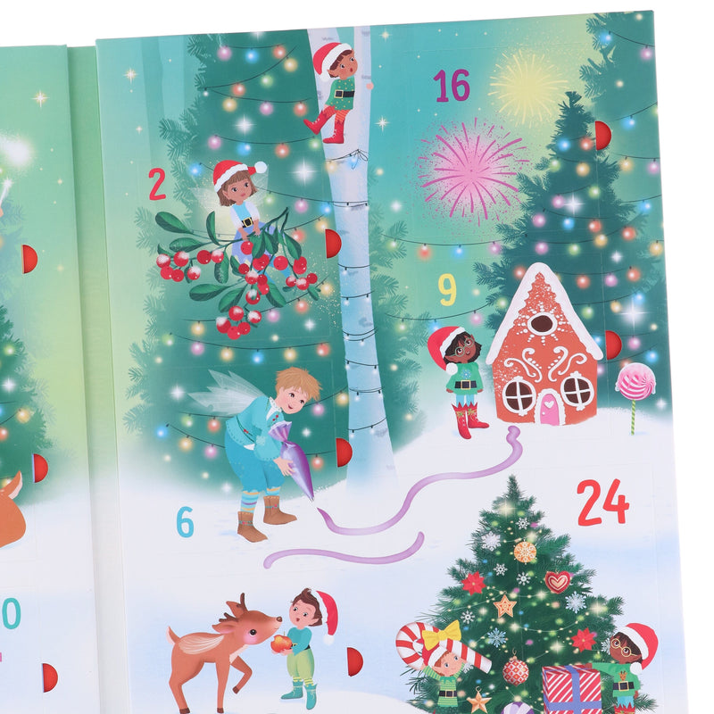 Sticker Dolly Dressing Christmas Advent Calendar: A Festive Collection of Dress Up Sticker Dolls, Puzzles, and other Activity Books - Ages 5+ - Paperback 5-7 Usborne Publishing Ltd