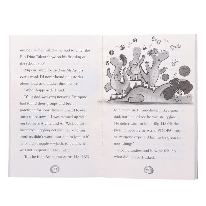 Dino Dad Series by Andy Day Illustrated 4 Books Collection Set - Ages 4-8 - Paperback 5-7 Penguin Random House