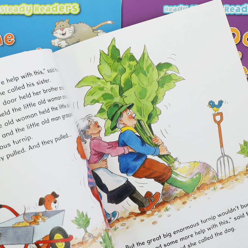 Ready Steady Readers by Lesley Smith 8 Books Collection Set - Ages 3+ - Paperback 0-5 Award Publications Ltd