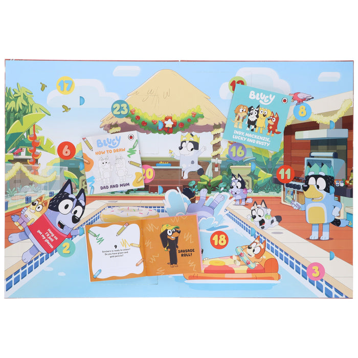 Bluey: The Most Amazing Advent Calendar Book Bundle - Ages 3-6 - Paperback 3-5 Penguin Random House