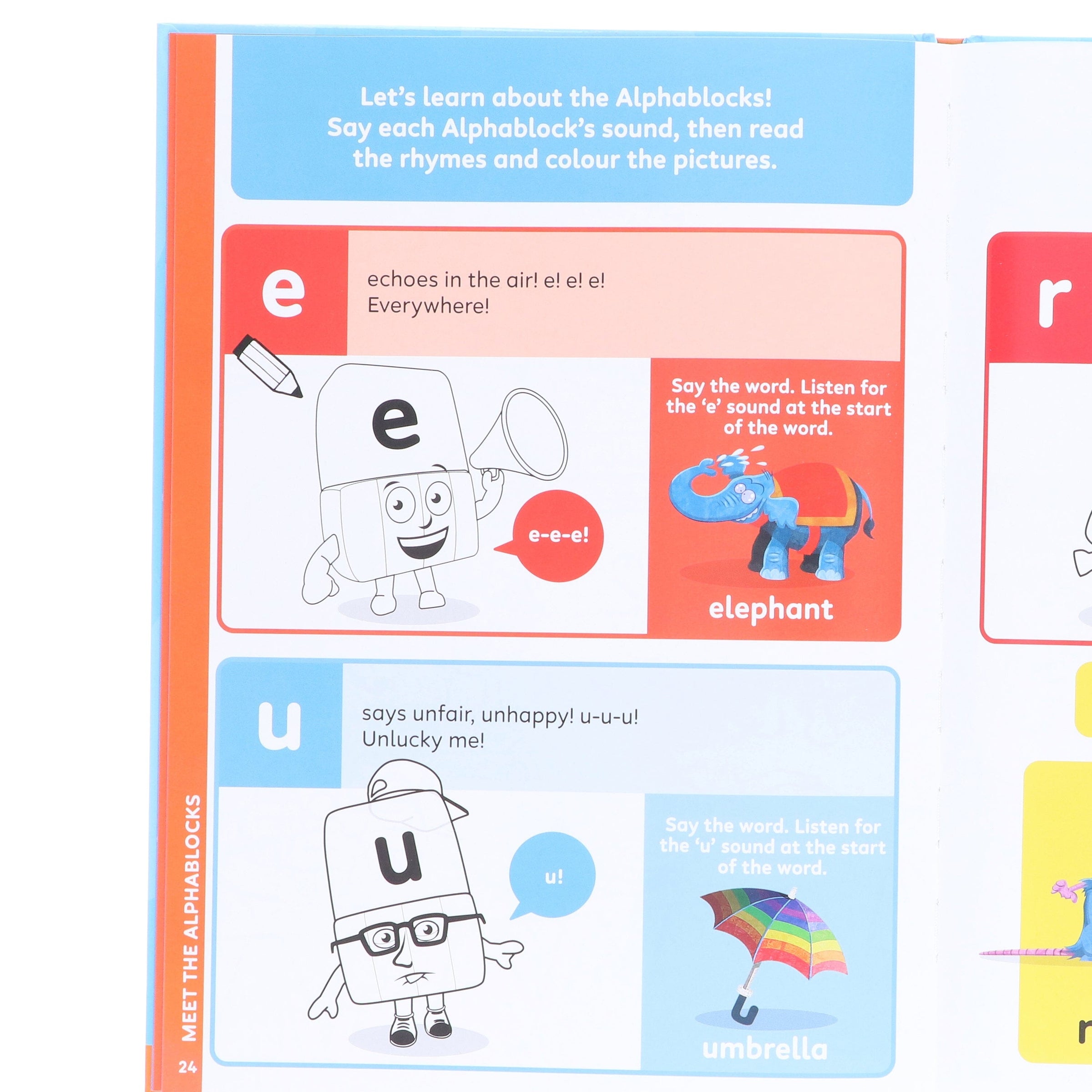Alphablocks & Colourblocks Annual 2025 By Sweet Cherry Publishing: 2 B ...
