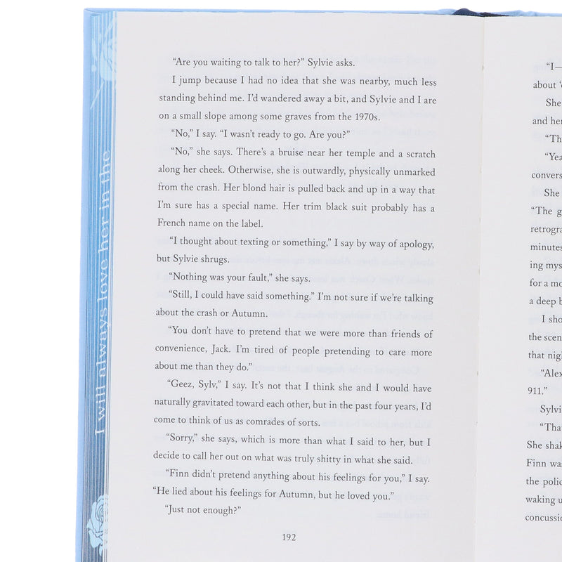 If Only I Had Told Her Collector's Edition by Laura Nowlin - Fiction - Sprayed Edge Hardback Fiction Sourcebooks