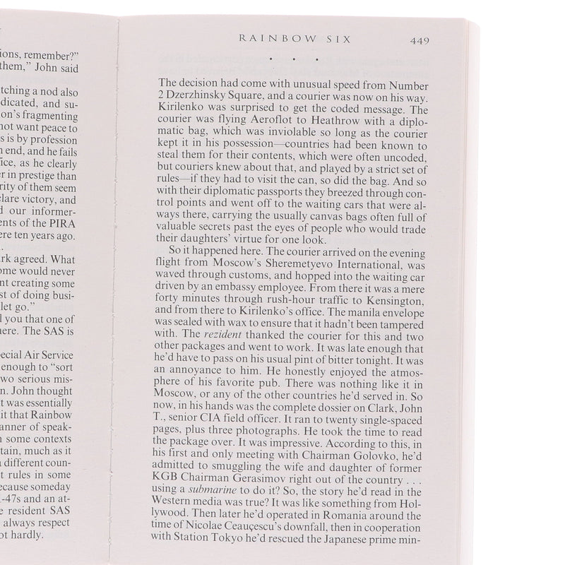 A Jack Ryan, JR & John Clark Novels by Tom Clancy 10 Books Collection Set - Fiction - Paperback Fiction Hachette