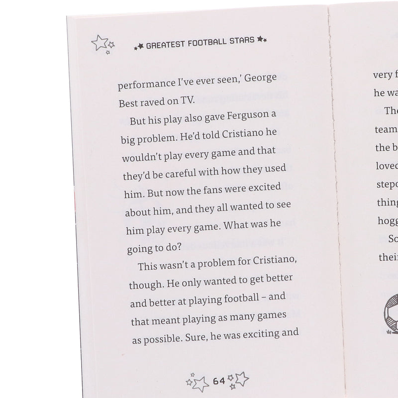 The Greatest Football Stars by Luke Paton 10 Books Collection Box Set - Ages 7+ - Paperback 7-9 Sweet Cherry Publishing