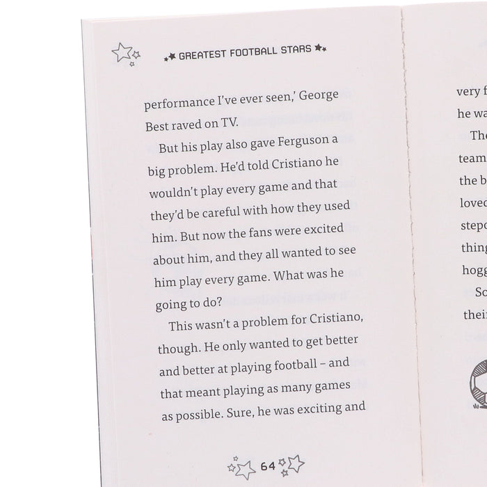 The Greatest Football Stars by Luke Paton 10 Books Collection Box Set - Ages 7+ - Paperback 7-9 Sweet Cherry Publishing