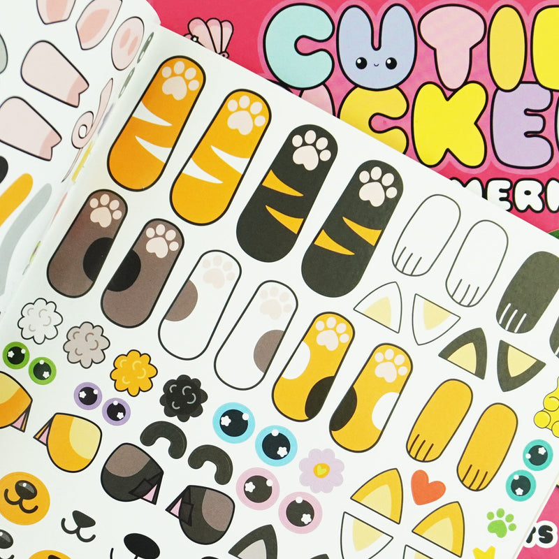 Children's Cutie And Crazy Stickers Collection By Danielle McLean 7 Books Set - Age 3-6 - Paperback 0-5 Little Tiger Press Group