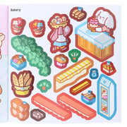 Cute & Cosy Sticker Rooms by Harry Alexander & Anna Guillet 3 Activity Books Set - Ages 6+ - Paperback 7-9 Buster Books