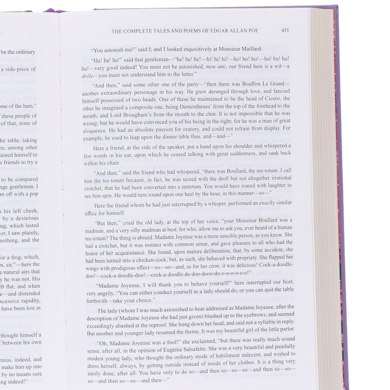 The Complete Tales and Poems of Edgar Allan Poe - Fiction - Hardback (Leather-Bound) Fiction Wilco Books