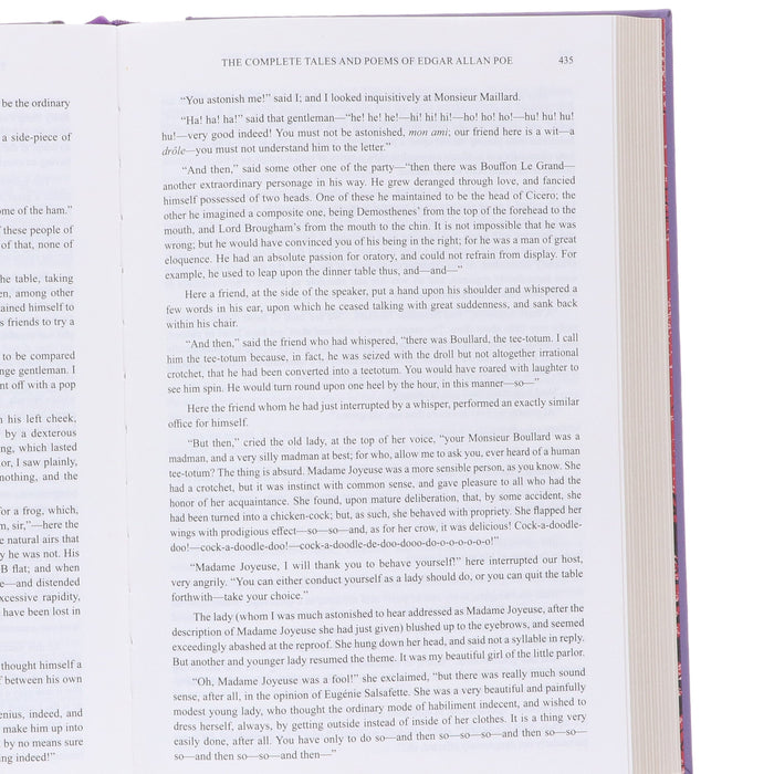 The Complete Tales and Poems of Edgar Allan Poe - Fiction - Hardback (Leather-Bound) Fiction Wilco Books