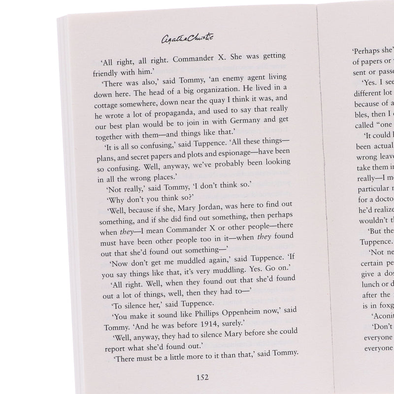 A Tommy and Tuppence Mystery Series by Agatha Christie 5 Books Collection Set - Fiction - Paperback Fiction HarperCollins Publishers