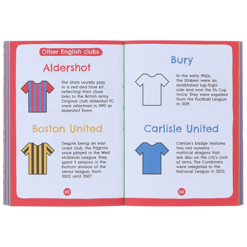Football Clubs of England and Scotland: A pocket-sized football book packed with fun facts, world records, cool stats and quizzes - Ages 7+ - Paperback 7-9 HarperCollins Publishers