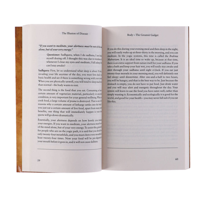 Mind is Your Business / Body the Greatest Gadget (2 books in 1) by Sadhguru - Non Fiction - Paperback Non-Fiction Jaico Books