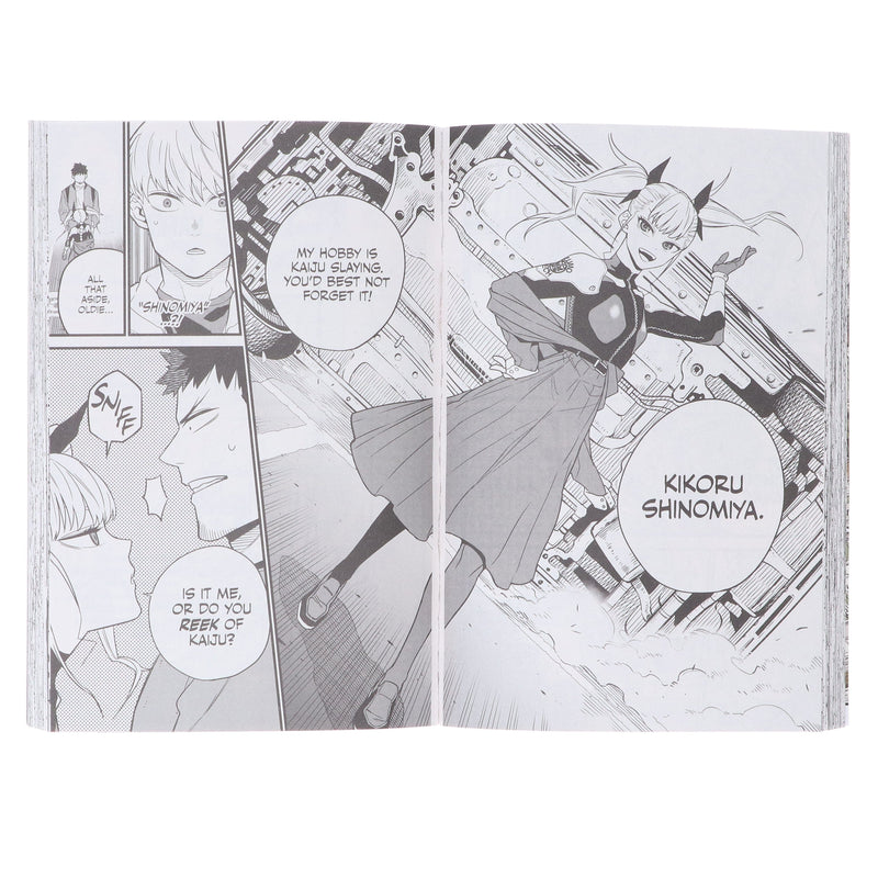 Kaiju No. 8 Series (Vol. 1-4) by Naoya Matsumoto 4 Books Collection Set - Manga - Paperback Graphic Novels Viz Media, LLC