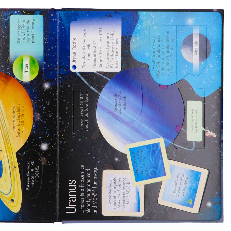 See Inside The Solar System By Rosie Dickins - Ages 6-11 - Hardback 7-9 Usborne Publishing Ltd